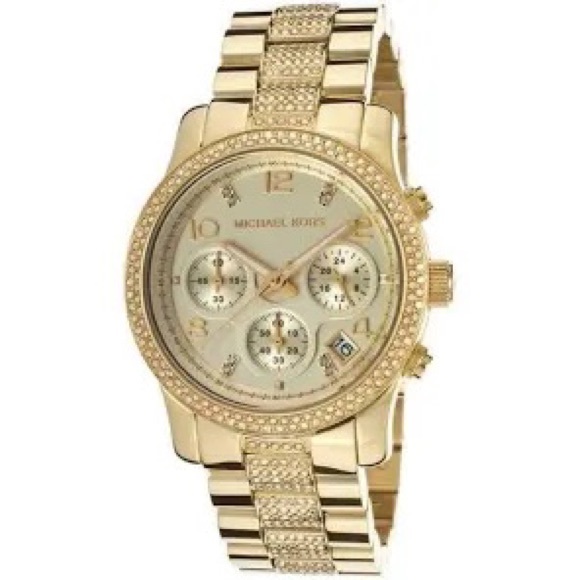 🎉Host Pick🎉 Michael Kors - Runway Gold Tone Bracelet Watch (MK5826) - Picture 3 of 8